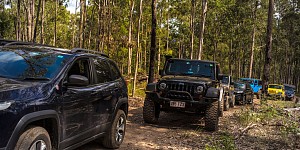 Brisbane Jeep Club Offroading at Scenic Rim Location Picture #3302