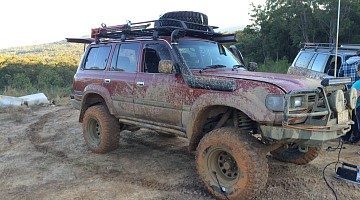 Picture of a Toyota Land Cruiser 80 Wagon 1991