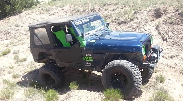 Picture of a Jeep Wrangler Sport 2004
