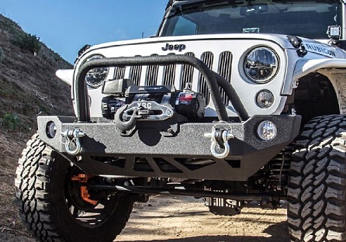 Photo of Smittybilt SRC Carbine Front Bumper with 3/4