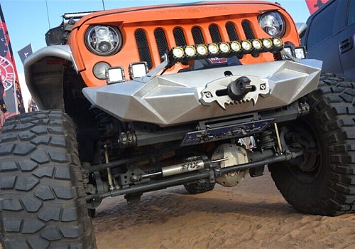 Photo of Aggressive Front Bumper Material: Steel