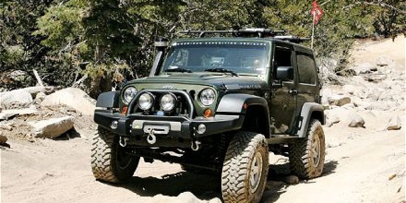 Jeep Wrangler 2.8 CRD Automatic 2008 Off-Road Photo